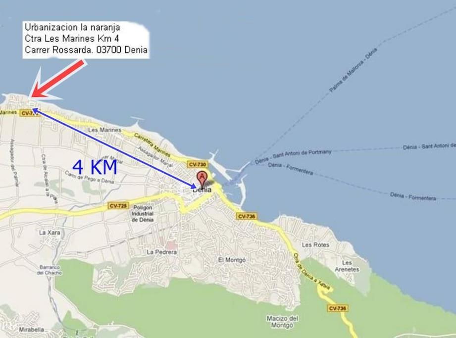 La Naranja Denia 1ªlinea De Playa -Wifi- Parking Free Lägenhet Exteriör bild
